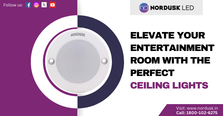 Elevate Your Entertainment Room With The Perfect Ceiling Lights