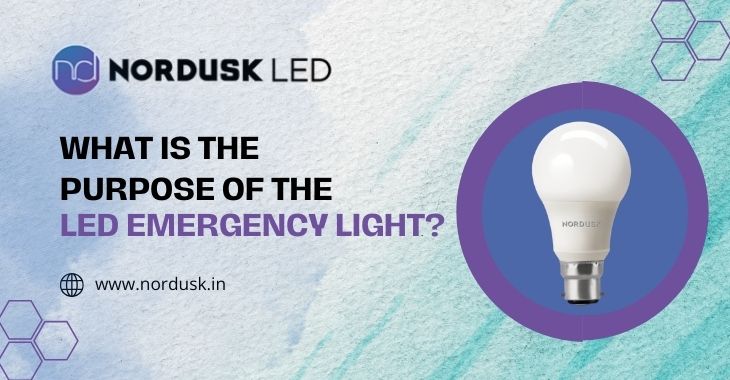 What Is The Purpose Of The LED Emergency Light?